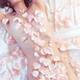 Sensual portrait of beautiful nude asian woman covered with pink rose... (thumbnail)