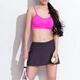 Portrait of an asian woman with a tennis racket... (thumbnail)