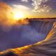 Niagara Falls beautiful sunrise scenery... (thumbnail)