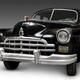 Black GAZ-12 ZIM retro Soviet governmental car... (thumbnail)