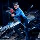 Portrait of man in Kung Fu stance with tools doing renovation work... (thumbnail)