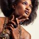 Beauty portrait of african american woman wearing jewelry... (thumbnail)