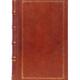 Leather bound vintage book cover... (thumbnail)