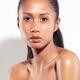 Beauty portrait of a young woman with natural look... (thumbnail)