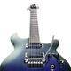 Blue Ibanez electric guitar isolated on white... (thumbnail)