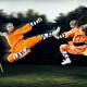 Two Shaolin monks fighting with weapons Kung Fu martial arts... (thumbnail)