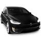 Black 2017 Tesla Model X luxury SUV electric car isolated on white... (thumbnail)