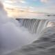 Niagara Falls beautiful sunrise in soft colors... (thumbnail)