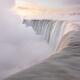 Niagara Falls beautiful sunrise in soft light colors... (thumbnail)