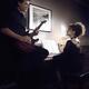Artistic portrait of Young couple playing music... (thumbnail)