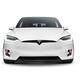 White 2017 Tesla Model X luxury SUV electric car front isolated... (thumbnail)