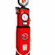 Red Indian Gasoline retro gas station pump... (thumbnail)