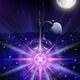 Moon bloom of a flower rising from the soil artistic illustration... (thumbnail)