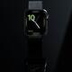 Apple Watch smartwatch with clock dial on black background... (thumbnail)