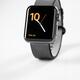 Apple Watch with clock dial on white background... (thumbnail)