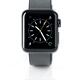 Apple Watch with clock on display isolated on white... (thumbnail)