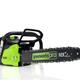 Electric Cordless Chainsaw on white background... (thumbnail)