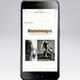 Apple iPhone 7 with MaximImages stock photography website... (thumbnail)