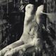 Abstract artistic nude artwork of woman body with cherry blossom desig... (thumbnail)