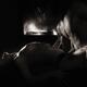 Sensual artistic photo of sexy couple making love in front of fireplac... (thumbnail)