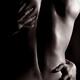 Woman hands on nude man back artistic nude body parts... (thumbnail)