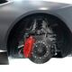 Sports car performance brakes ceramic disc and caliper... (thumbnail)