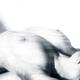 Beautiful nude woman with pattern of sea waves on her body... (thumbnail)