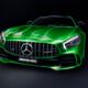 Stylized illustration 2017 Mercedes AMG GT R Coupe sports car... (thumbnail)