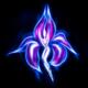 Glowing surreal dancing lady flower fairy artistic illustration... (thumbnail)