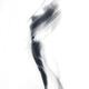 Abstract illusive silhouette of a nude woman suspended in glowing mist... (thumbnail)