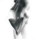 Sensual nude couple making love in glowing white mist... (thumbnail)