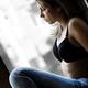 Woman Sitting on a Windowsill... (thumbnail)