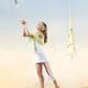 Digital Fantasy Photo-Illustration of a Girl with a Peace Dove... (thumbnail)