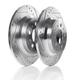 Auto parts Two Brake discs Rotors... (thumbnail)