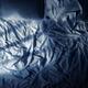 Unmade empty bed at night... (thumbnail)