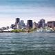 City of Montreal downtown waterfront skyline... (thumbnail)