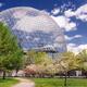 Montreal Biosphere in springtime... (thumbnail)