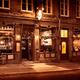 Casse Crepe Breton restaurant illuminated display at night on Rue Sain... (thumbnail)