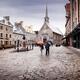 Notre-Dame-des-Victoires Church in Royal Square Place Royale in Old Qu... (thumbnail)