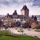 View from the hilltop on Fairmont Le Chateau Frontenac in Quebec city... (thumbnail)