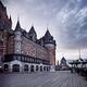 Dufferin terrace at Fairmont Le Chateau Frontenac grand hotel in Quebe... (thumbnail)
