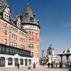 People on Dufferin terrace boardwalk by the Fairmont Le Chateau Fronte... (thumbnail)