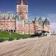Dufferin terrace in front of a famous castle hotel Fairmont Le Chateau... (thumbnail)