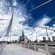 Esplanade Riel Footbridge in Winnipeg Manitoba... (thumbnail)