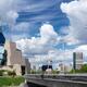 Panoramic view of Canadian Museum for Human Rights and downtown skylin... (thumbnail)