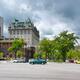 Winnipeg city summertime scenery Main street and Broadway intersection... (thumbnail)