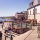 People at Bastion square and Wharf street in Victoria BC on a sunny da... (thumbnail)
