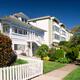 Triplex house and apartment building in Victoria BC on a summer day... (thumbnail)