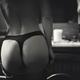 Closeup of sexy woman buttocks wearing black underwear dressing up... (thumbnail)