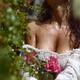 Sensual closeup portrait of a sexy beautiful woman with wet skin in ro... (thumbnail)